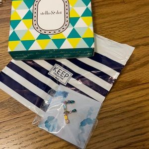 Stella and dot chain and charm